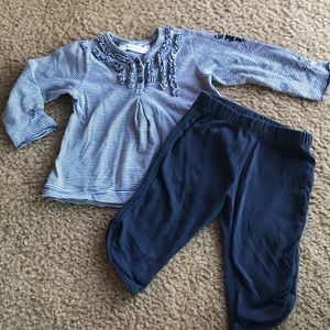 3 Pommes top/ Imps & Elves pants set 3-6 months